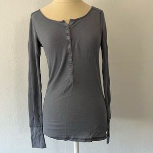 Blue grey long sleeves